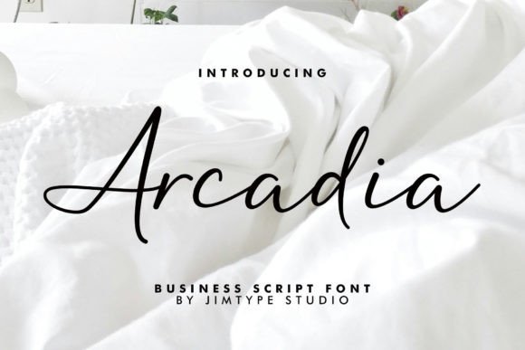 Arcadia: The Elegant Script Font for Modern Brands