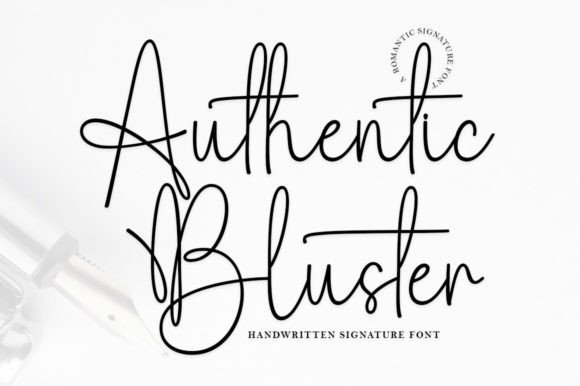 Authentic Bluster: The Script Font for a Handmade Feel
