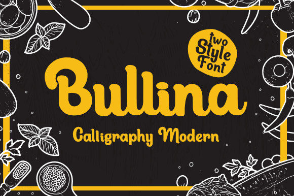 Bullina: A Magical Script Font for Elegant Designs