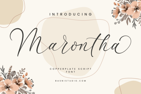 Marontha: Blending Natural Flow with Copperplate Precision