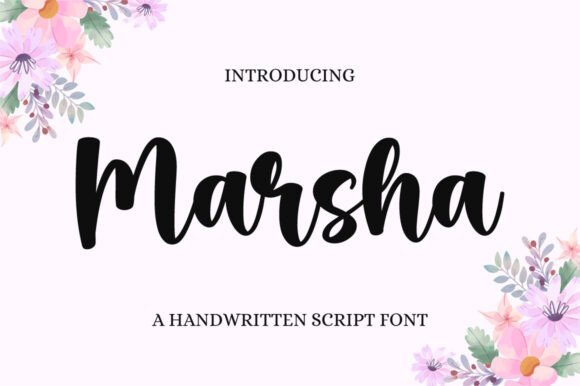 Marsha: The Script Font That Brings Grace to Modern Design