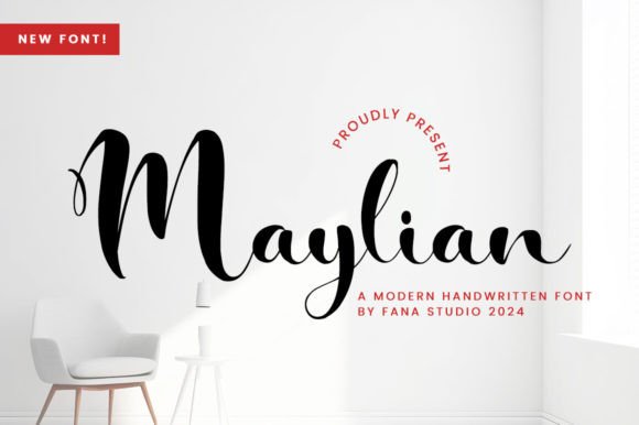 Maylian: A Script Font for Authentic Branding