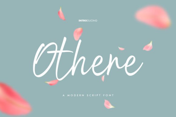 Othere: A Modern Script Font for Striking Designs
