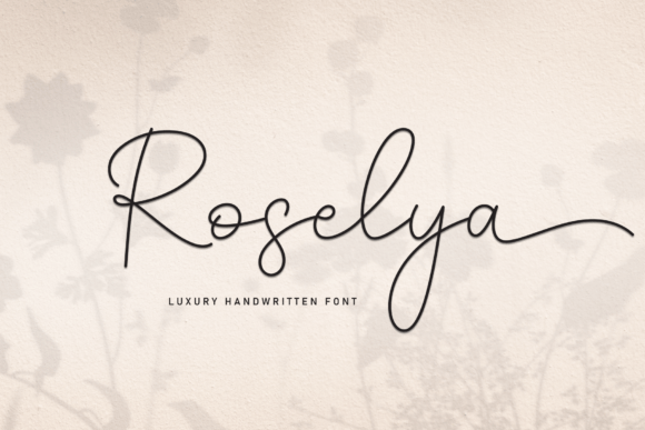 Roselya: Crafting Elegance in Modern Typography