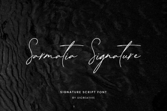 Sarmatia Signature: A Font That Feels Like a Handwritten Letter