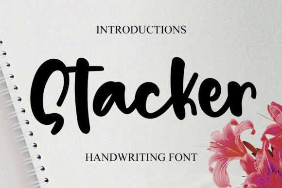Stacker: A Script Font for Dainty and Stylish Branding