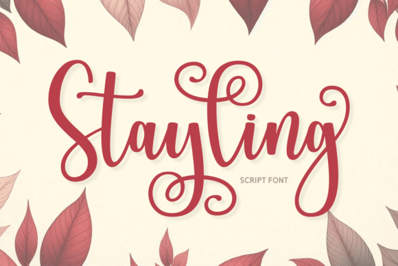 Stayling: The Elegant Curly Script for a Personal Touch