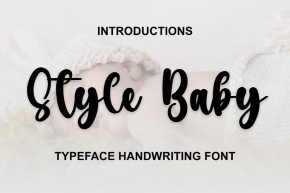 Style Baby: The Dainty Script Font for Elegant Projects