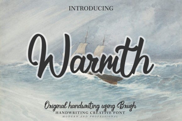 Warmth: Crafting Connection with a Script Font