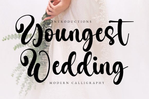 Youngest Wedding: A Stylish Script Font for Elegant Designs